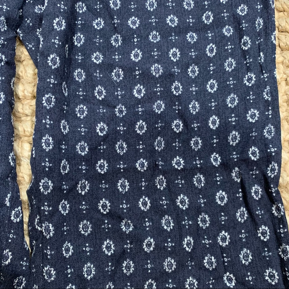 Blue patterned pants - Picture 3 of 3
